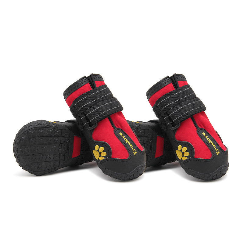 WhiskerWash PawGuards™ – Non-Slip Dog Boots for Large Breeds