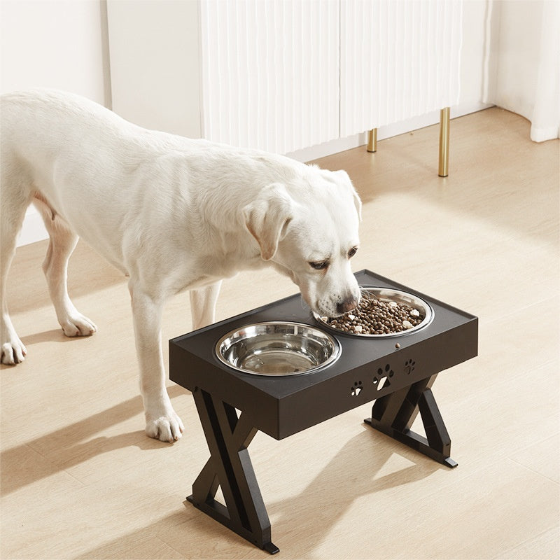 WhiskerWash FoldaBowl™ – Stainless Steel Collapsible Pet Feeder