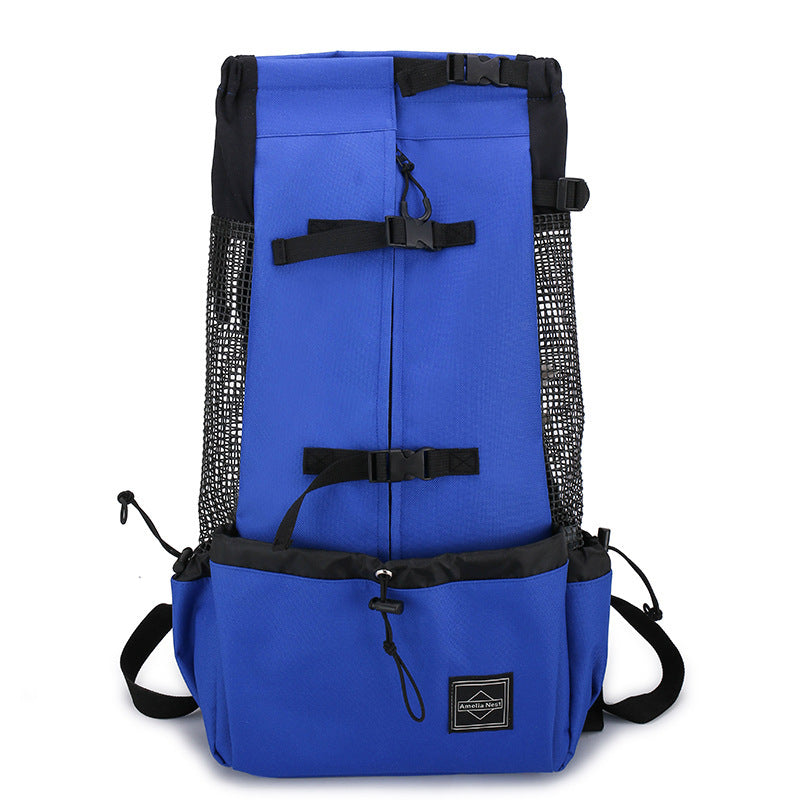 WhiskerWash PawPorter™ – Double Shoulder Travel Carrier Backpack