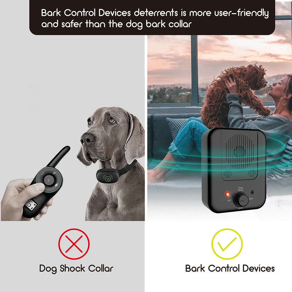 WhiskerWash BarkGuard™ – Ultrasonic No-Bark Training Device