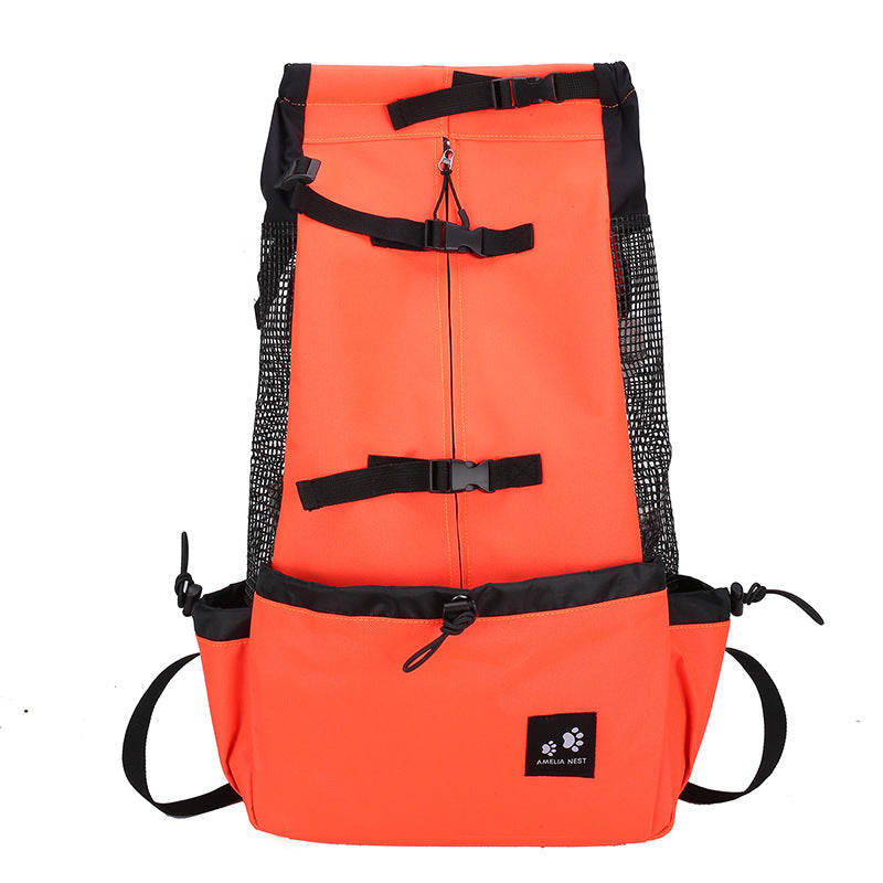 WhiskerWash PawPorter™ – Double Shoulder Travel Carrier Backpack