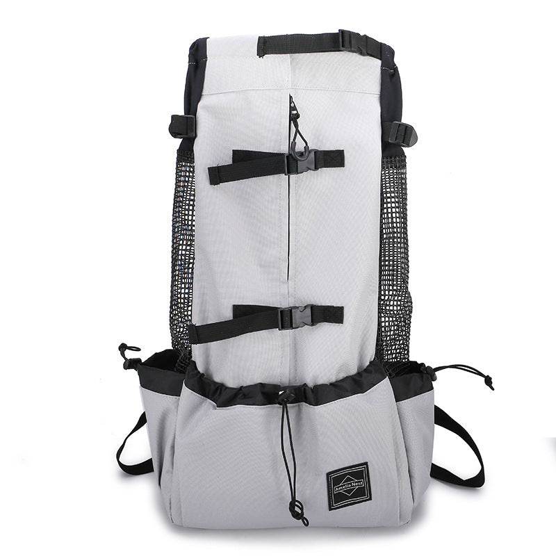 WhiskerWash PawPorter™ – Double Shoulder Travel Carrier Backpack