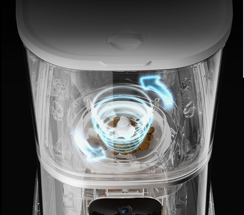 WhiskerWash SmartFeast™ – WiFi Automatic Pet Feeder with Voice & App Control