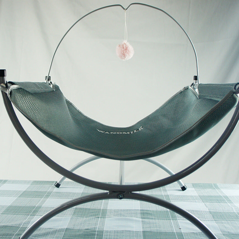 WhiskerWash CozyLounger™ – All-Season Cat Recliner Bed