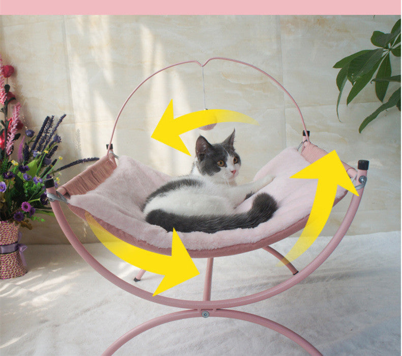 WhiskerWash CozyLounger™ – All-Season Cat Recliner Bed
