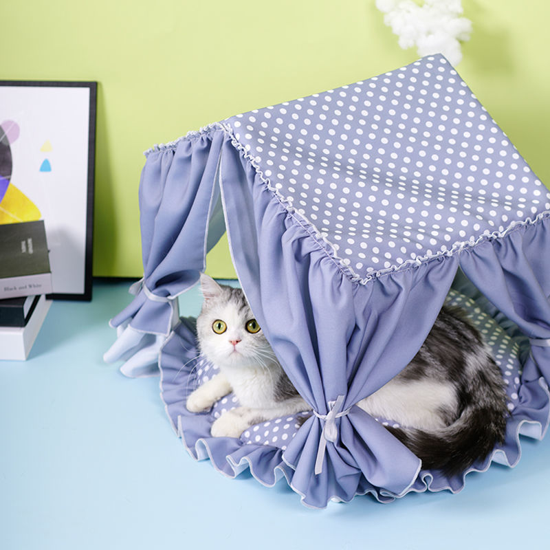 WhiskerWash removable and washable cat villa