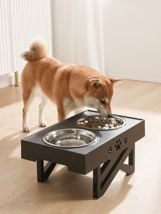 WhiskerWash FoldaBowl™ – Stainless Steel Collapsible Pet Feeder