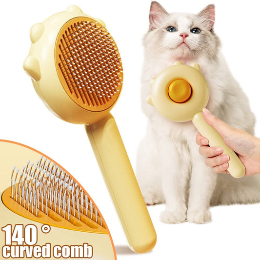 WhiskerWash Pet Hair Cleaner Brush