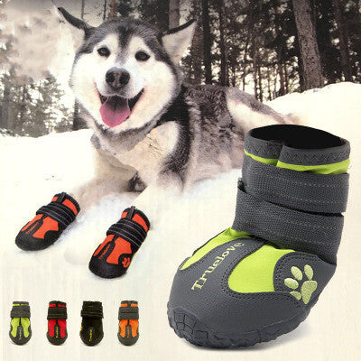 WhiskerWash PawGuards™ – Non-Slip Dog Boots for Large Breeds