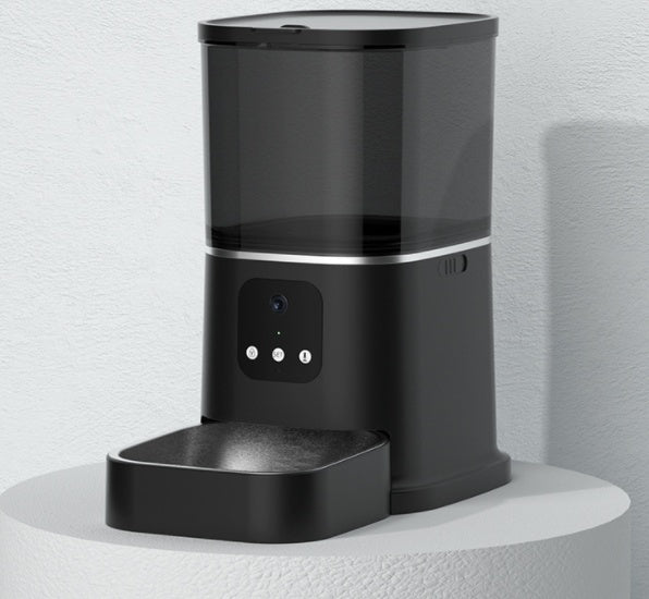 WhiskerWash SmartFeast™ – WiFi Automatic Pet Feeder with Voice & App Control