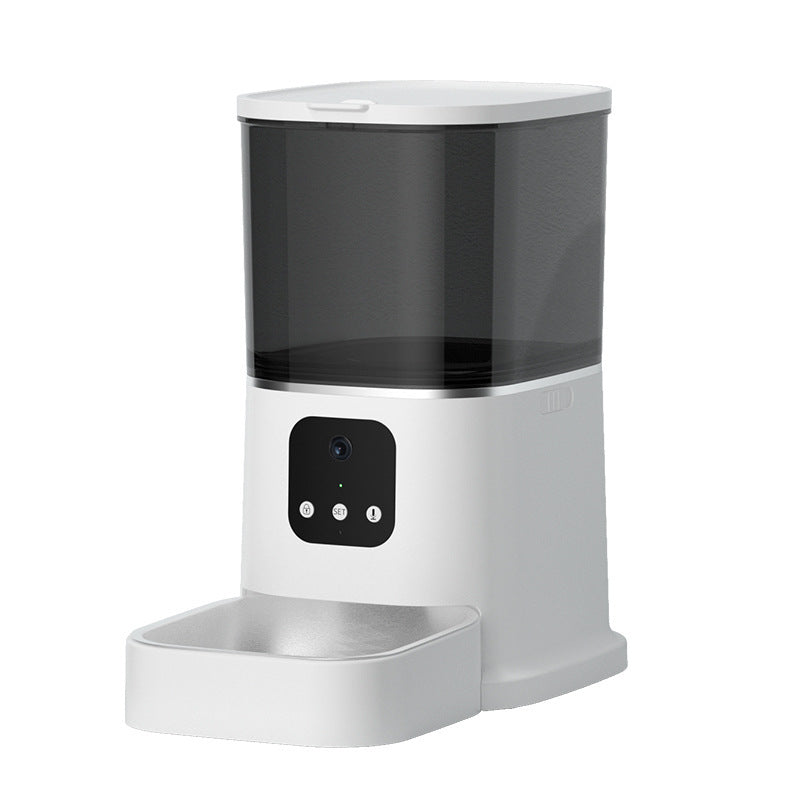 WhiskerWash SmartFeast™ – WiFi Automatic Pet Feeder with Voice & App Control
